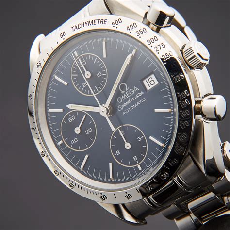 omega speedmaster chronograph date watch.